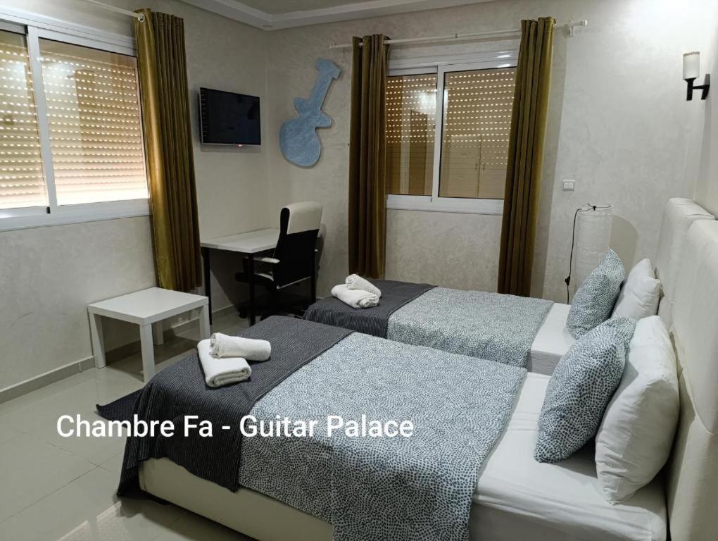 Chambres D'Hotes - Ecohame - Guitar Palace Ouazzane Экстерьер фото